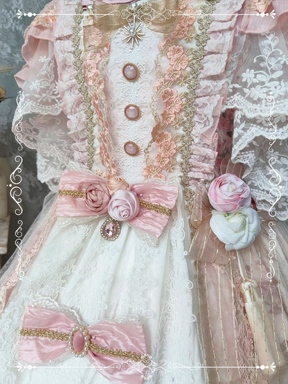 In Stock Pink Song in the Moonlight Hanayome Lolita Dress Full Set