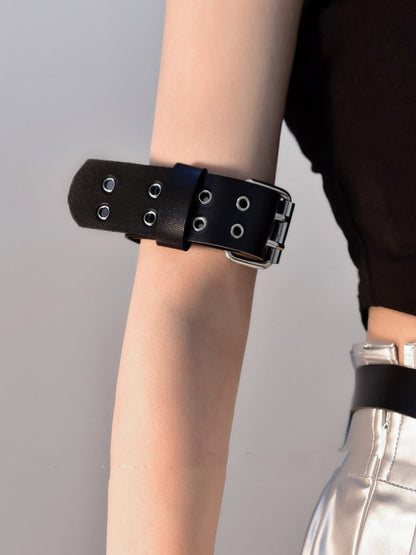 Cyberpunk Buckle Strap Black Armlet