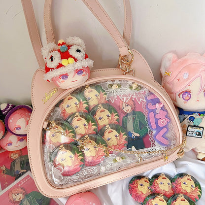 Silver Kitty Ita Tote Bag