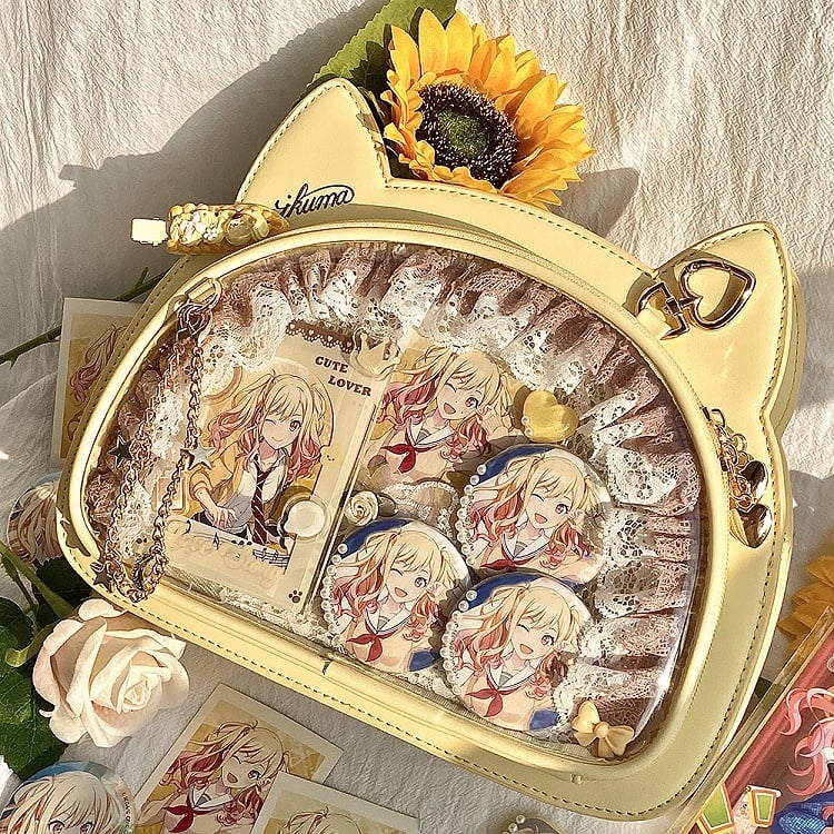 Silver Kitty Ita Tote Bag