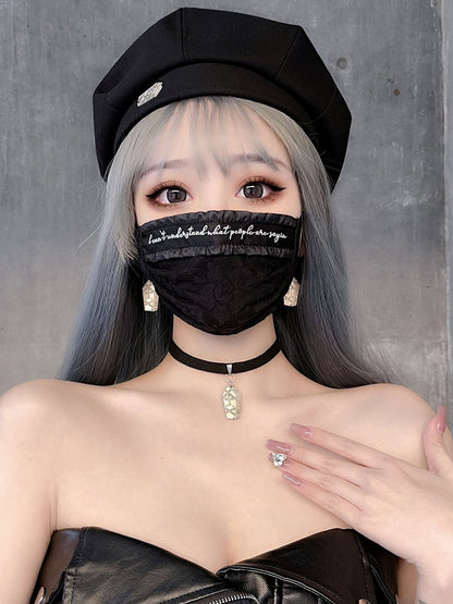 Coffin Decorated Black Beret