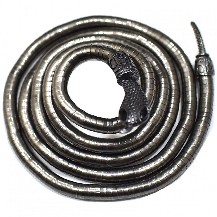 Black / Silver Snake Shaped Bracelet