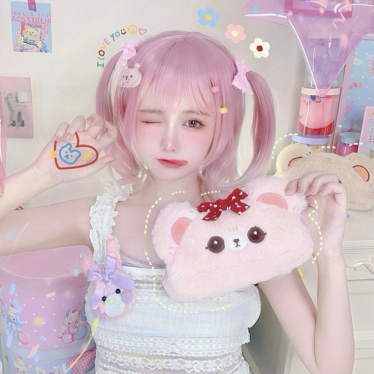 Little Bear Plush Cosmetic Pouch