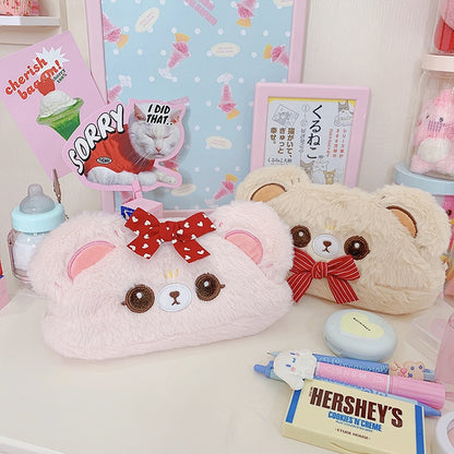 Little Bear Plush Cosmetic Pouch